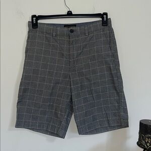Banana Republic Gray Striped Emerson Shorts